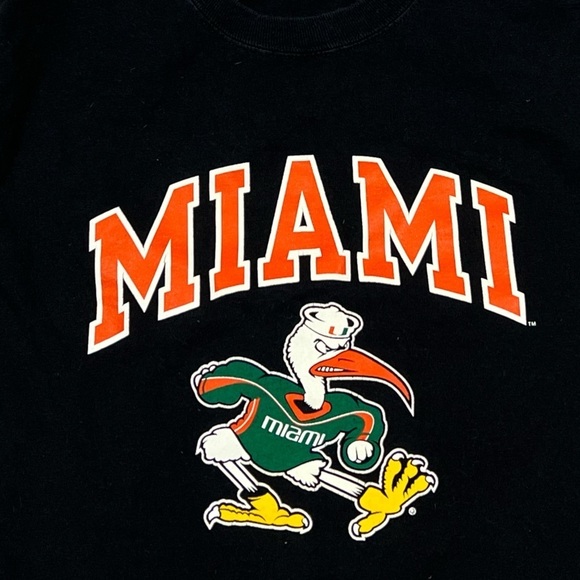 University of Miami Hurricanes Champion NCAA Sports College Tee Tshirt - Picture 2 of 5